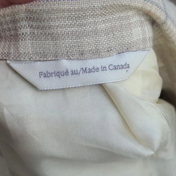 Exquisite SAMUELSOHN Soft Recent Linen Sport Coat/Blazer - Size 40 R - Picture 7 of 9